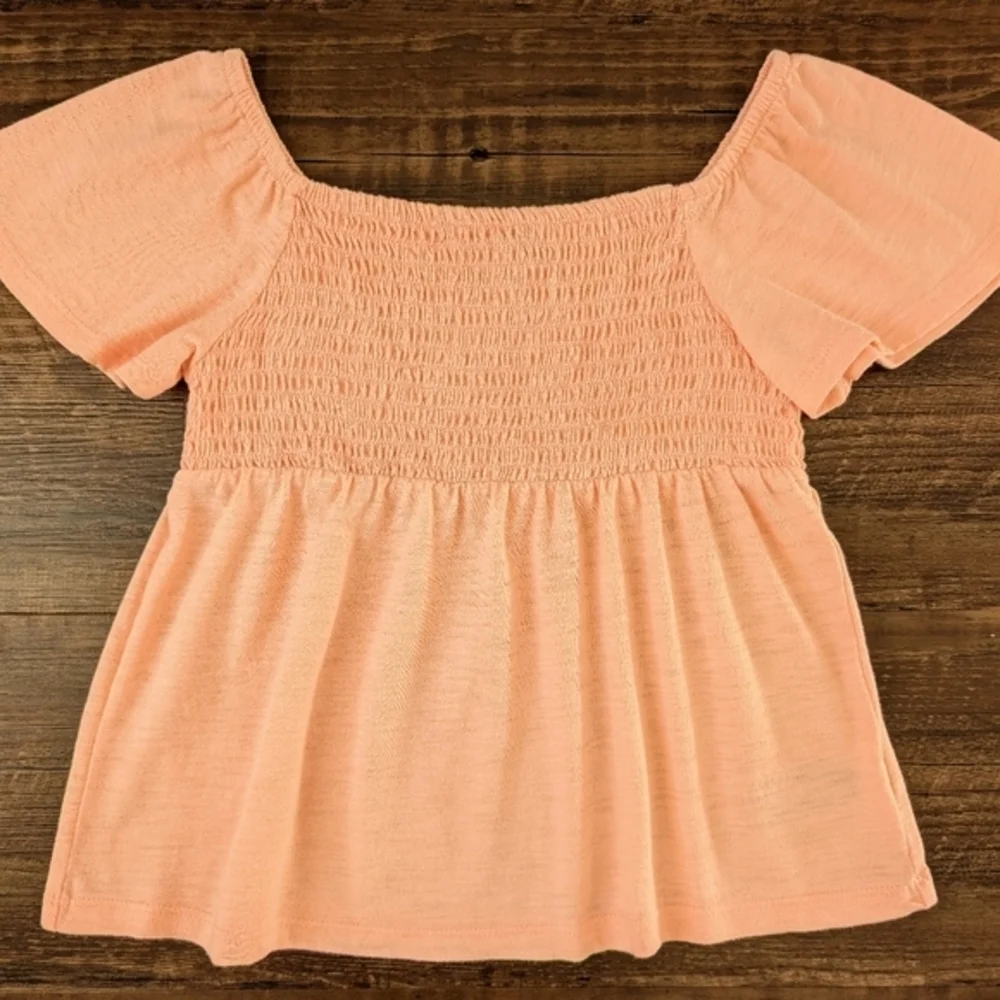 Old Navy Peach Blouse Top